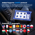 MUCAR VO7S/VO7 OBD2 Scanner Full System Diagnose 28 Reset Diagnostic Tool ECU Coding Active Test/Bi-directional Free for All Car CM World