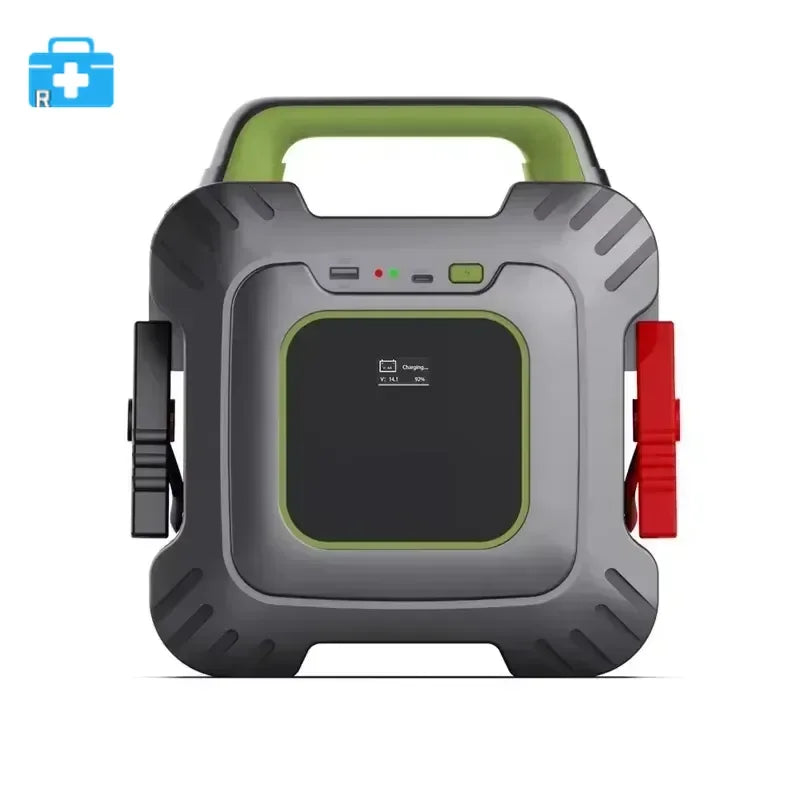 12V Super Capacitor Car Jump Starter, 4000A/1500A Emergency Start Power Supply for Vehicles