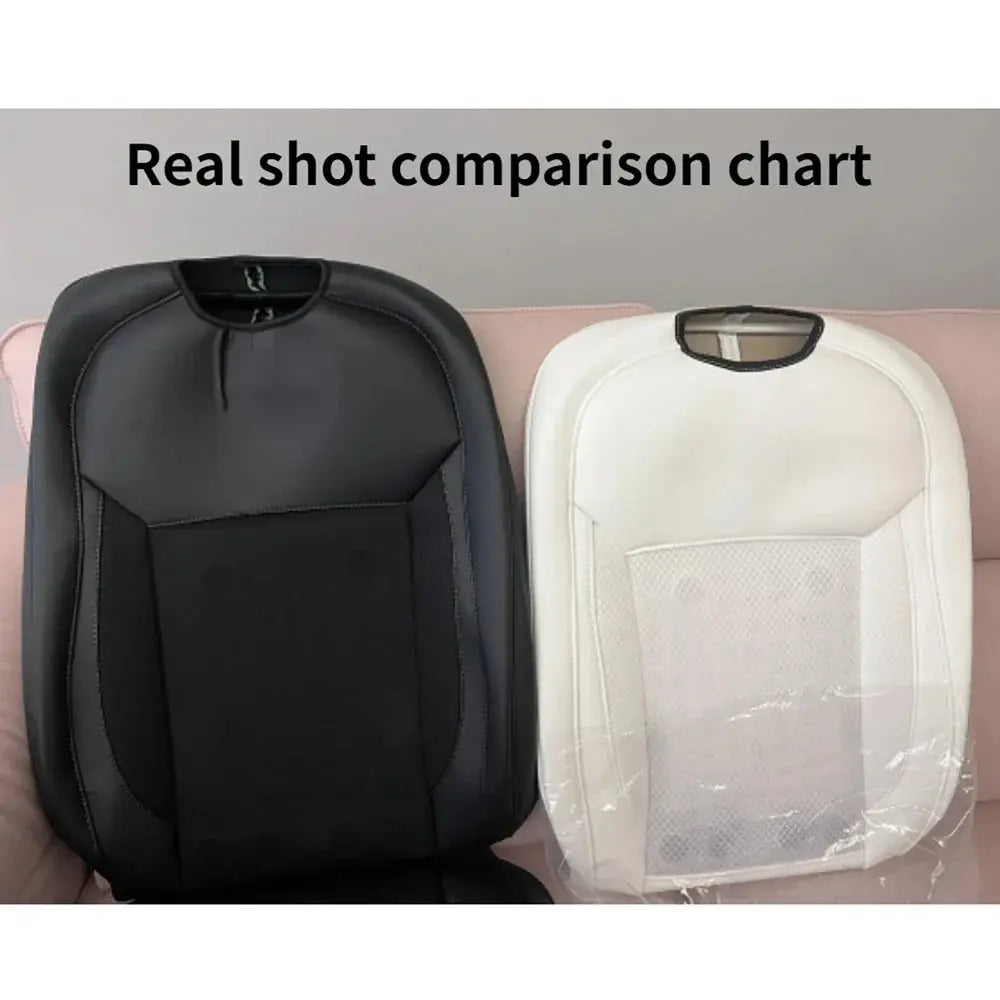 Summer Car Seat Cover Ventilated & Massage Function USB Charging Cooling Breathable Cushion Pad For Tesla Model 3 Y 2022-2024 Car Mobile World