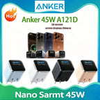 New Arrival Anker Nano 45W Foldable USB-C Fast Charger PD Charging Block For iPhone 16 Pro 15 14 Samsung Laptop A121D Car Mobile World
