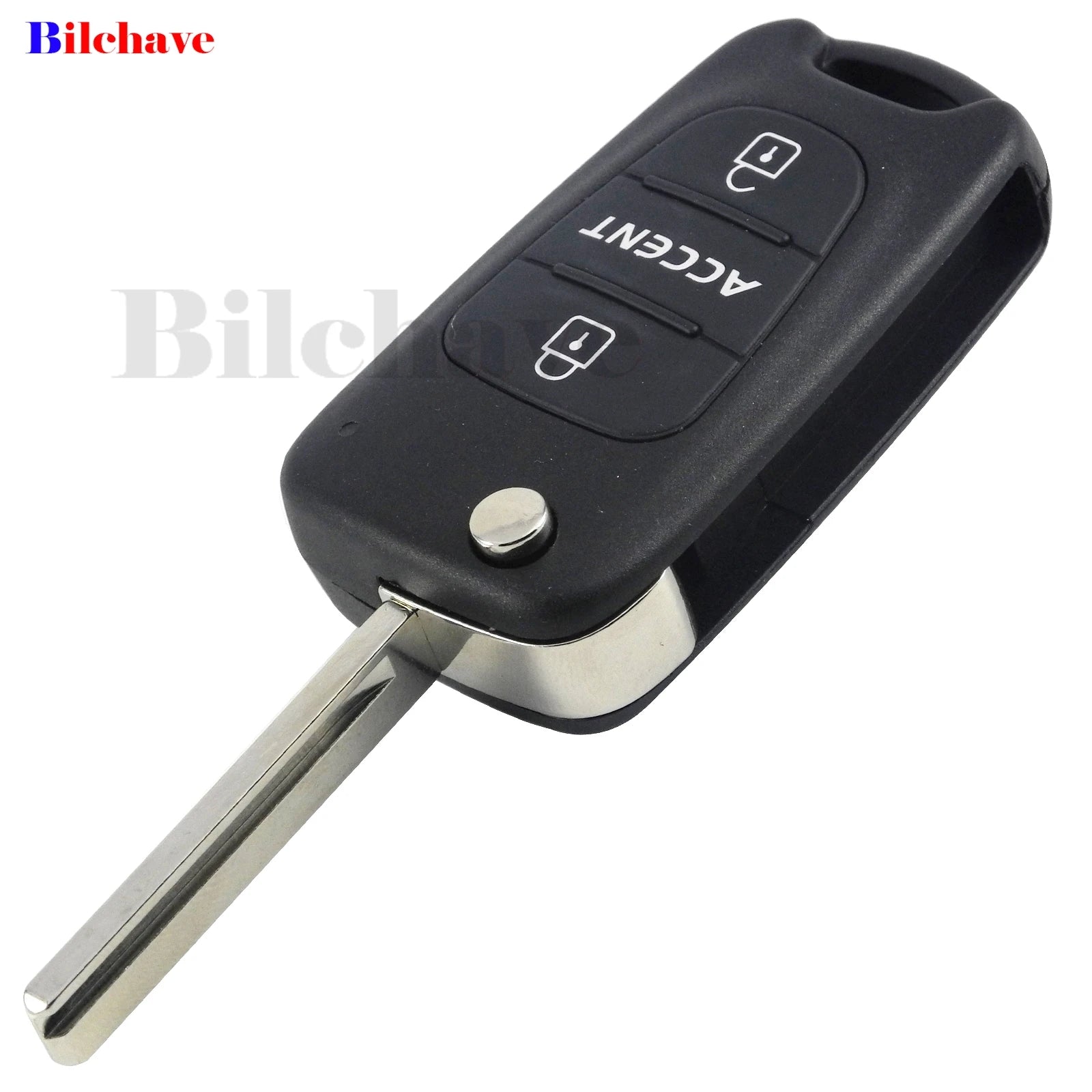 jingyuqin Flip Folding Remote Key Shell 3 Buttons Fob For Hyundai Accent Keyless Entry Cover Car Alarm Housing HY18 TOY40 Blade CM World