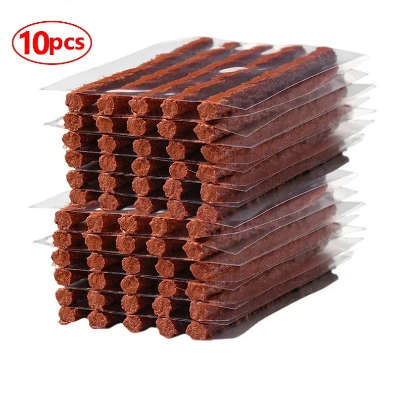 5/50Pcs Tire Repair Strips Tubeless Rubber Stiring Glue Seals for Car Motorcycle Bike Tyre Puncture Repairing Tools Accessories