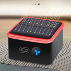 Solar Powered Car Air Purifier Usb Oxygen Cleaner Negative Ion Odor Removal Second-Hand Smoke Removal Car Air Purifier Car Mobile World