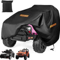 190T Polyester Taffeta Waterproof Sunscreen Dust-Proof Outdoor Car Cover for Toy Car, SUV, Sedan Protection 140*84*81CM