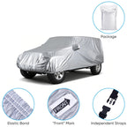 Universal SUV Full Car Covers Outdoor Waterproof Sunshade Rain Snow Dust Resistant UV Protection Cover for SUV Sedan Hatchback Car Mobile World