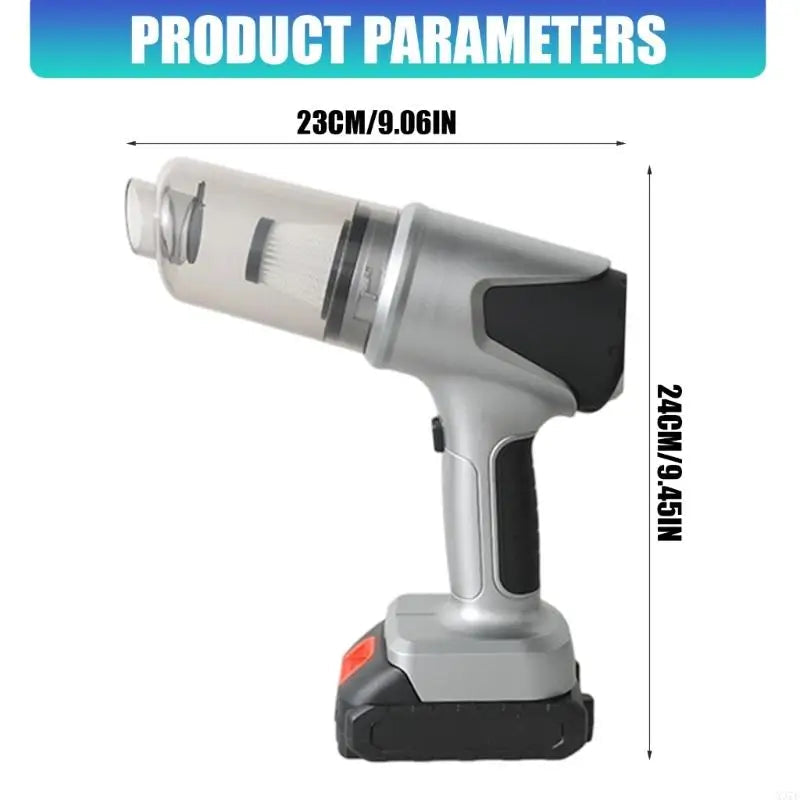 Rechargeable Handheld Car Vacuum Cleaner for Vehicle Interior Dust, Crumb and Hair Cleanup on Areas, Floor Mats and X37F Car Mobile World