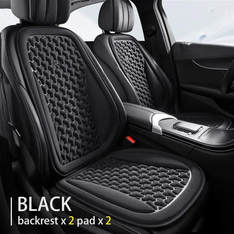 Karcle Car Seat Cover For Car Seats 3D Breathable Car Seat Protector Universal Auto Seat Cushion Convex Sweatproof Chair Mat Car Mobile World