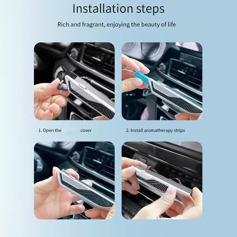 Suitable For BMW Car Mounted Aromatherapy Air Outlet Bracket 3 Series 5 Series X7X6X5X4X3X2X1 Automotive Solid Fragrance For Car CM World