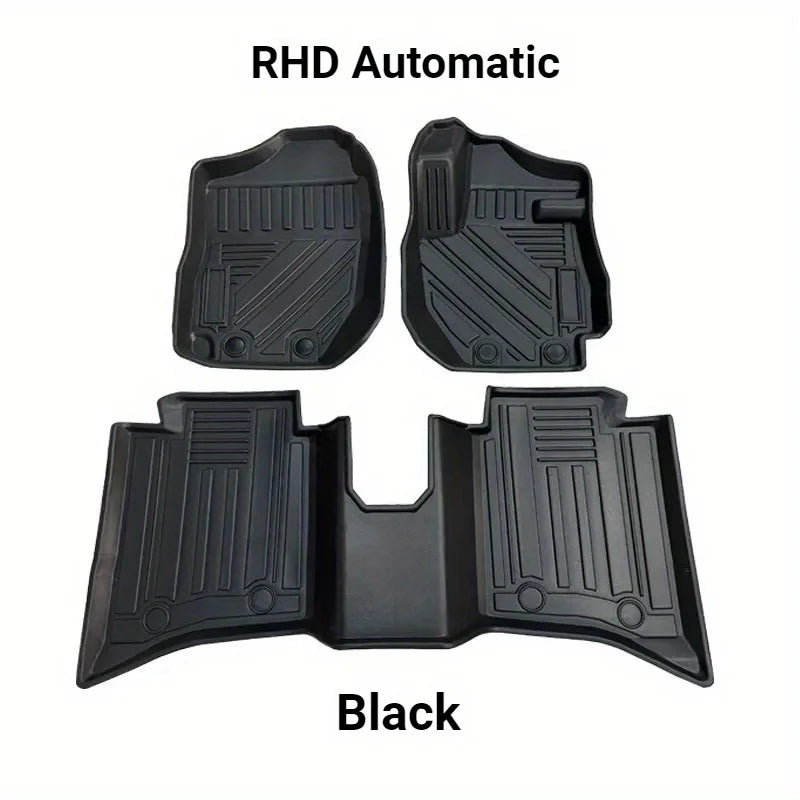 Easy to Clean, All-Weather Use - for Suzuki Jimny 5-Door Car Floor Mats Carpet Automatic Transmission 2024 2025 JB64 JB74