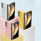 PC Hard Shell Phone Case For Honor Magic V2 Solid Color Protective Cover Car Mobile World