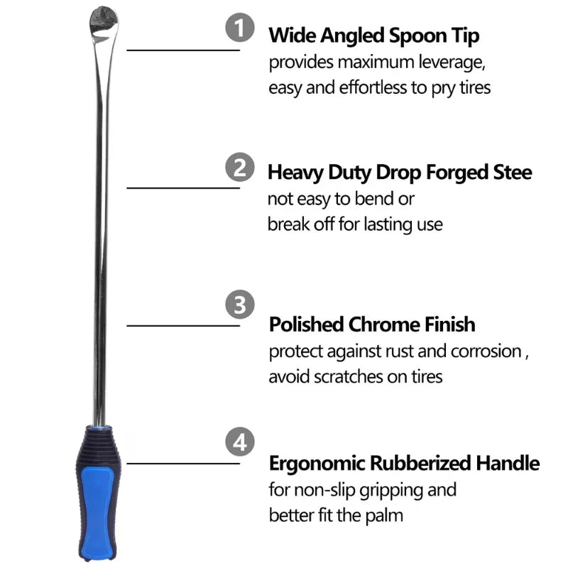 Universal Motorbike Bicycle Wheel Rim Protector Tire Changing Lever Tool Auto Spoon Tyre Set Motorcycle Tyre Repair Accessories