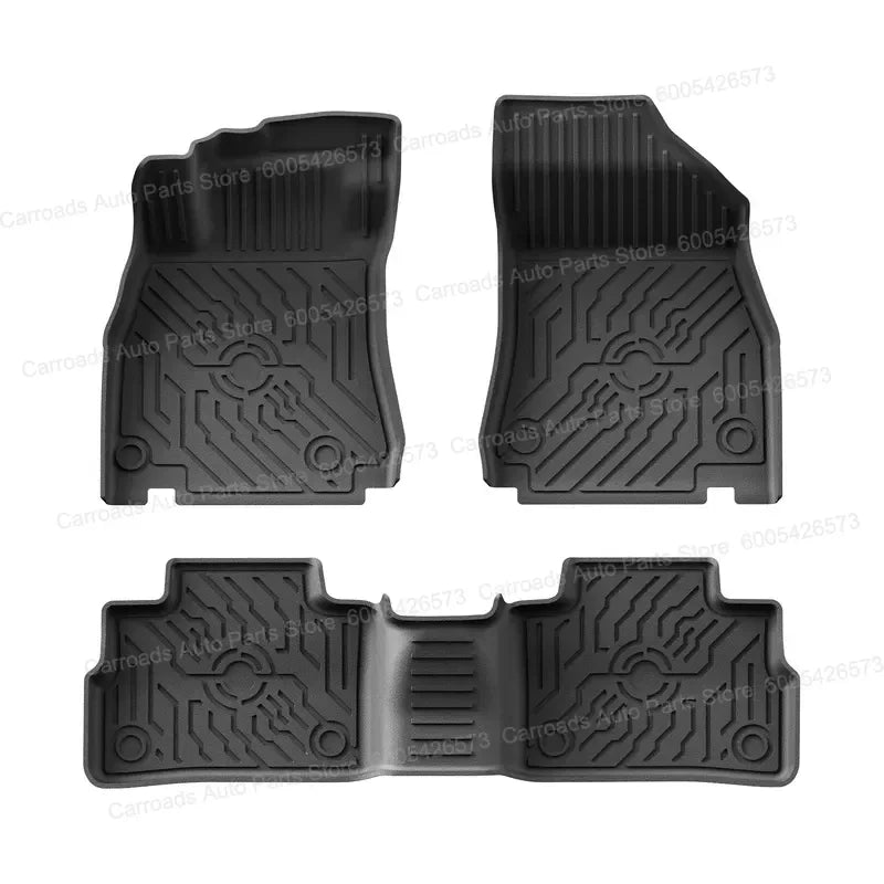 (LHD)For 20-26 Nissan Xuanyi Floor Mats 14th 15th Gen TPE Car Floor Mats Double Layer Blanket Floor Mats