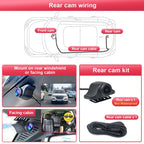 Dash Cam for Mercedes Benz E Class W213 S213 C238 Facelift 2020~2023, 4K Car DVR Video Recorder Control by APP, Dashcam 2160P