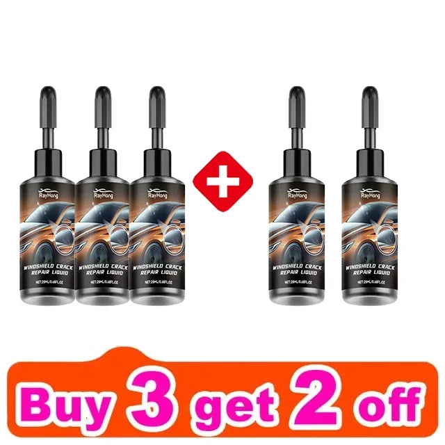Windshield crack repair fluid,car window repair resin kit,glass scratch repair tool,glass curing adhesive,crack maintenance tool CM World