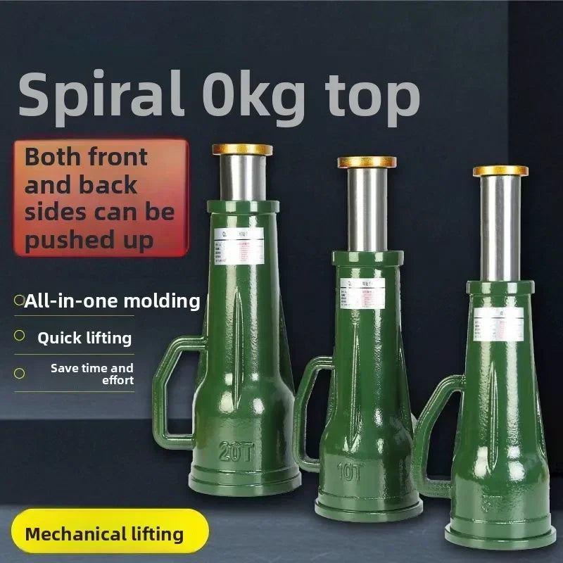 Stable 2025 Screw Jack Manual Vertical Hydraulic Crane Jack 2-5 Tons Car Truck