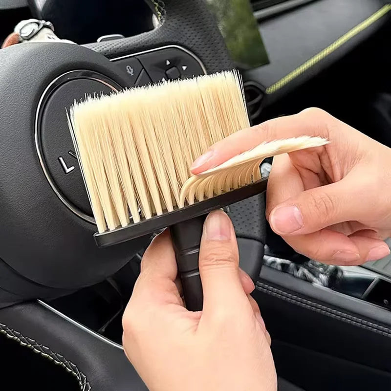 Car Wash Brush Dust Remover Car Air Conditioner Outlet Dust Removal Brush Soft Bristles Brushes for Car Cleaning Tools CM World