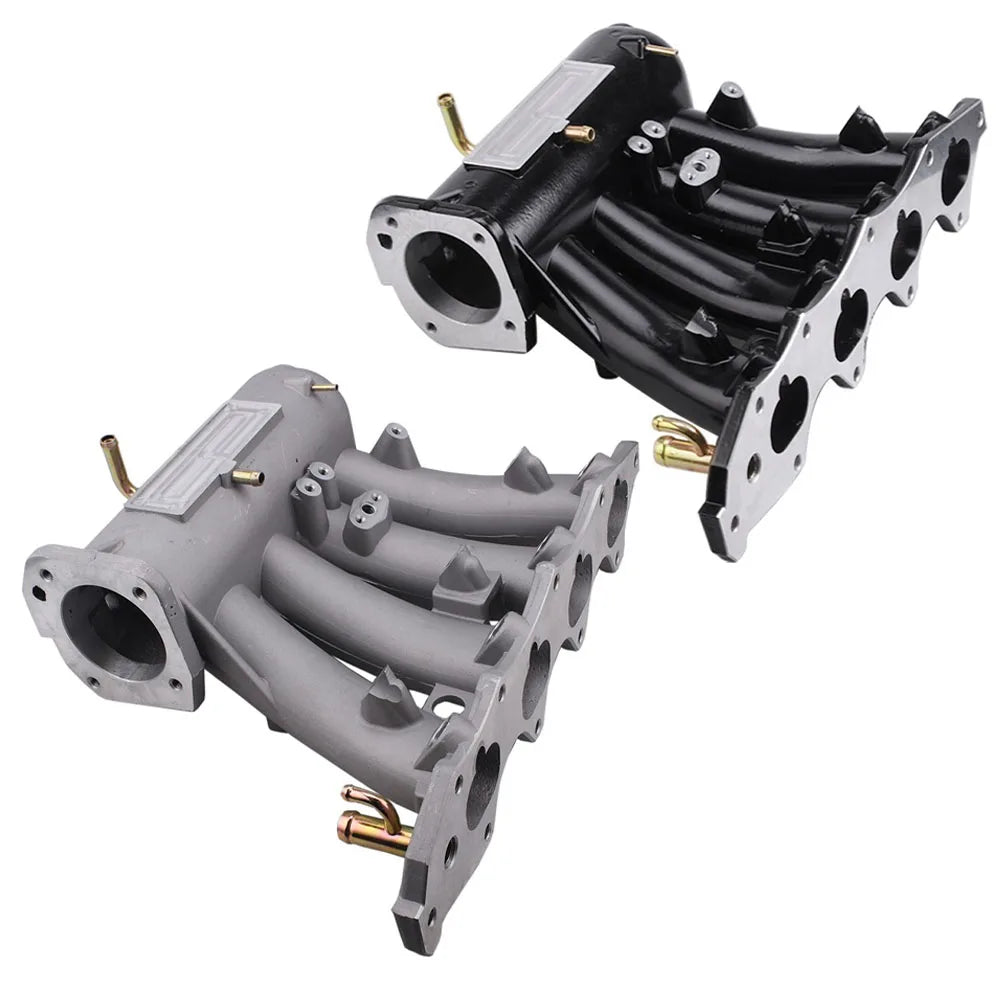 70MM Car Power Air Intake Manifold B-SERIES Aluminum Intake Manifold High Quality For 1994-2001 Acura Integra1.8LB16A2B16A3B17A1