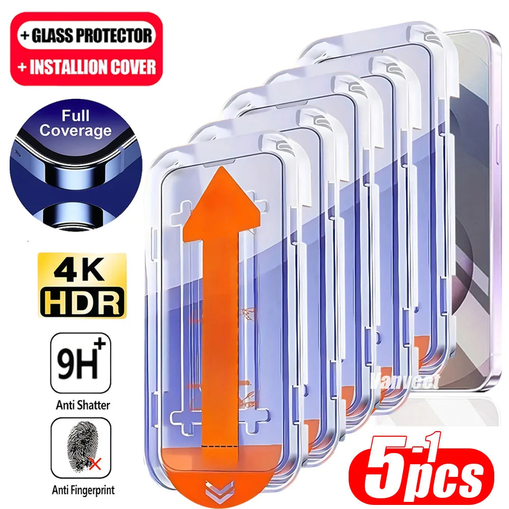 Oleophobic Coating Dust Free Screen Protector For Samsung S25 S26 S24 Ultra S23 Plus S22 S20 FE A56 A55 A54 A53 5G A52S A51 A50S