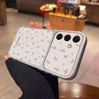 Camera Window Fower Phone Case For Samsung S26 Ultra S24 S25 FE S23 A56 5G A57 A37 A27 A17 A07 A06 A16 A26 A54 A55 Leather Cover