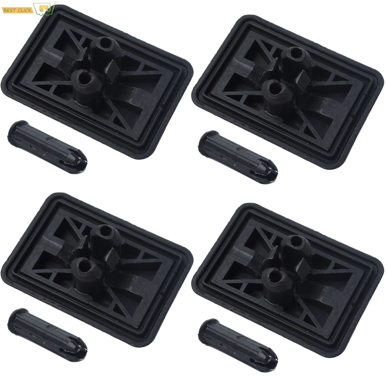 1/4x For BMW 3 6 7 Series E46 E63 E64 E65 E85 E86 X3 Z4 Z8 Jack Pad Jacking Point Lifting Support Platform 51718268885 CM World