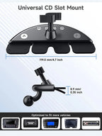Safe Phone Holder Magnetic Car CD Slot Mount Support Mobile Bracket Cell Clip for iphone 16 15 14 13 12 11 Samsung Xiaomi