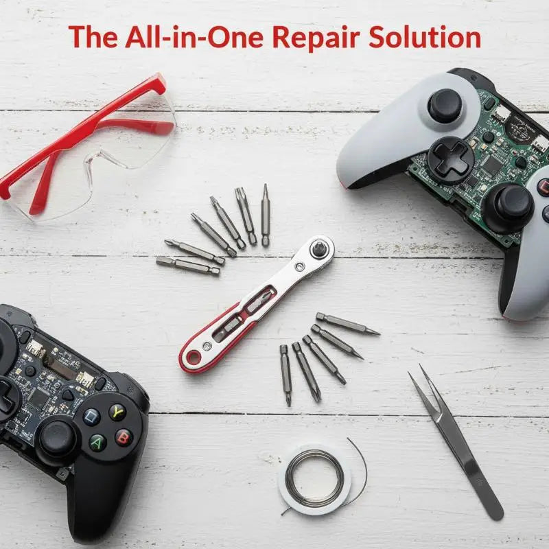 Universal Ratchet Wrench Multi-Purpose Adjustable Tool with Quick Release for Auto Repair