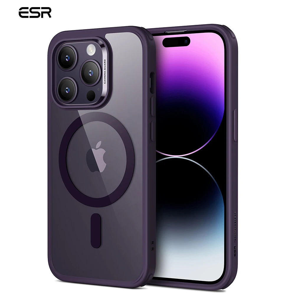 ESR for iPhone 16/15/14 Pro Max Magnetic Case for  iPhone 16/15/14/13/16e Protective Case with HaloLock Powerful Back Cover