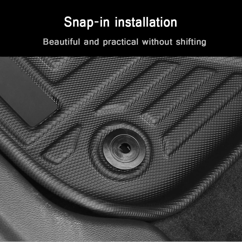 TPE Car Floor Mats for Honda HR-V 2016-2023 2024  Waterproof Protective Rubber Car Pad Liner Auto Interior Accessories