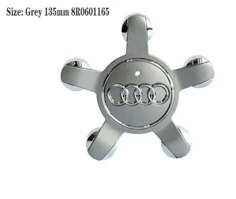 Audi 4pcs 60mm 61mm 68mm 69mm 123mm Car Styling Wheel Center Cap Hub Covers Badge for Audi A3 A4 A5 A6 A7 A8 S4 S6 Sticker CM World