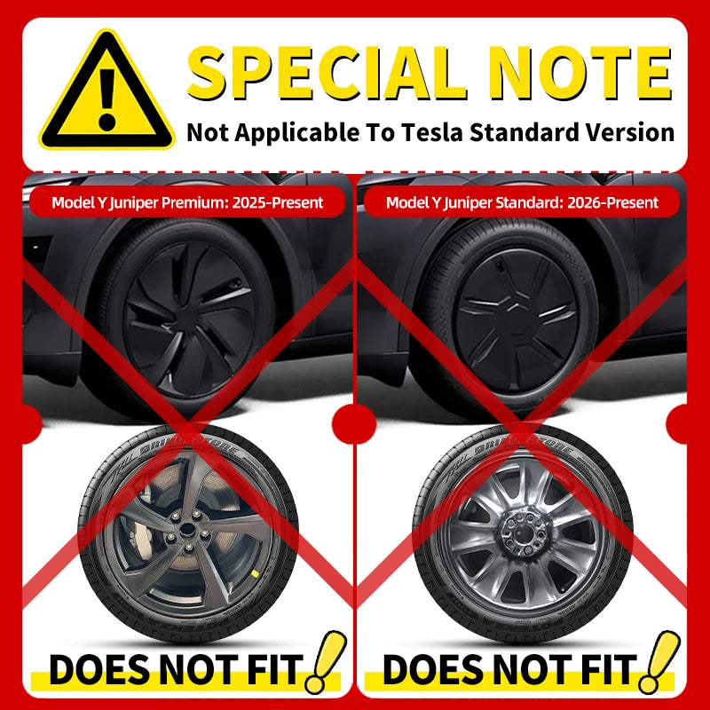 4PCS for Model Y 2020-2024 4PCS 19 Inch New Turbine Style Matte Black Hubcap Cover Hub Cap Replacement Wheel Cap for Tesla