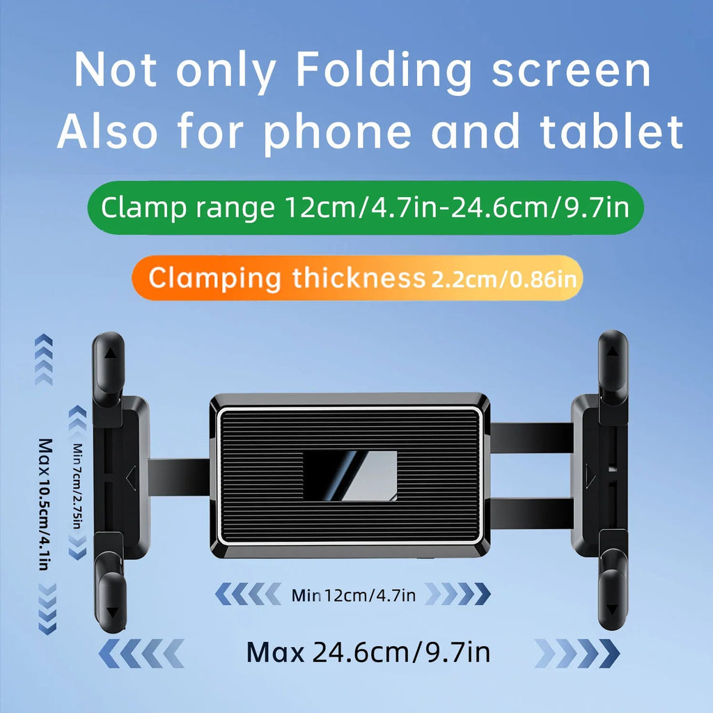 Microphone Music Stand Tablet Holder for iPad and Smartphone for Shee Music Fits Devices from Screen Size 4.7 to 12.9 Inches CM World