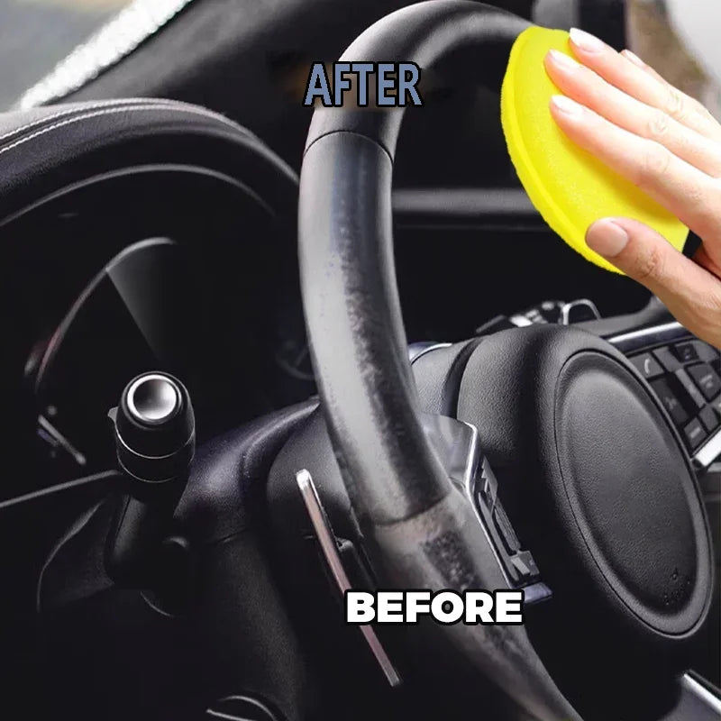Imitation Leather Repair Paste for Steering Wheels and Car Seats - Restore Faded Imitation Leather, Repair Tears and Scratches.