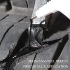 Tire Repair Glue Liquid Strong Rubber Glues Black Rubber Wear-resistant Non-corrosive Adhesive Car Instant Strong Leather Tools
