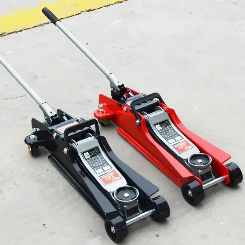 Durable  Jack Horizontal Hydraulic Car with Thickened Hand Crank 2.5 Off-road Car Hydraulic Tire Replacement 2 Tons 3 Tons