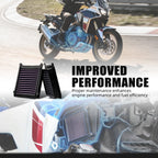 NICECNC For Honda CRF1100L Africa Twin 2020-2025 High Flow Air Filter Africa Twin CRF1100L Africa Twin 2024 2023 2022 2021 2020 CM World