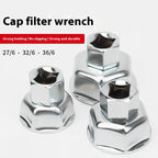 NEW 27/32/36MM Socket Wrench Auto Car Oil Filter Wrench Socket Remover Tool Suitable For Most Car Models Oil Filter Caps Car Mobile World