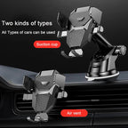 2026 NEW Universal Sucker Car Phone Holder 360° Windshield Car Dashboard Mobile Cell Support Bracket for 4.0-7 Inch Smartphones CM World