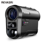 REVASRI Golf Laser Rangefinder with Slope and Flag Lock 600/1000M Telescope Distance Meter Monocular for Golfing Hunting Survey CM World