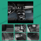 Front Rear TPE Floor Mats for Hyundai Tucson MK3 TL 5 Seats Fuel 2016 - 2021 Backrest Cushion Trunk Mat Waterproof Accessories