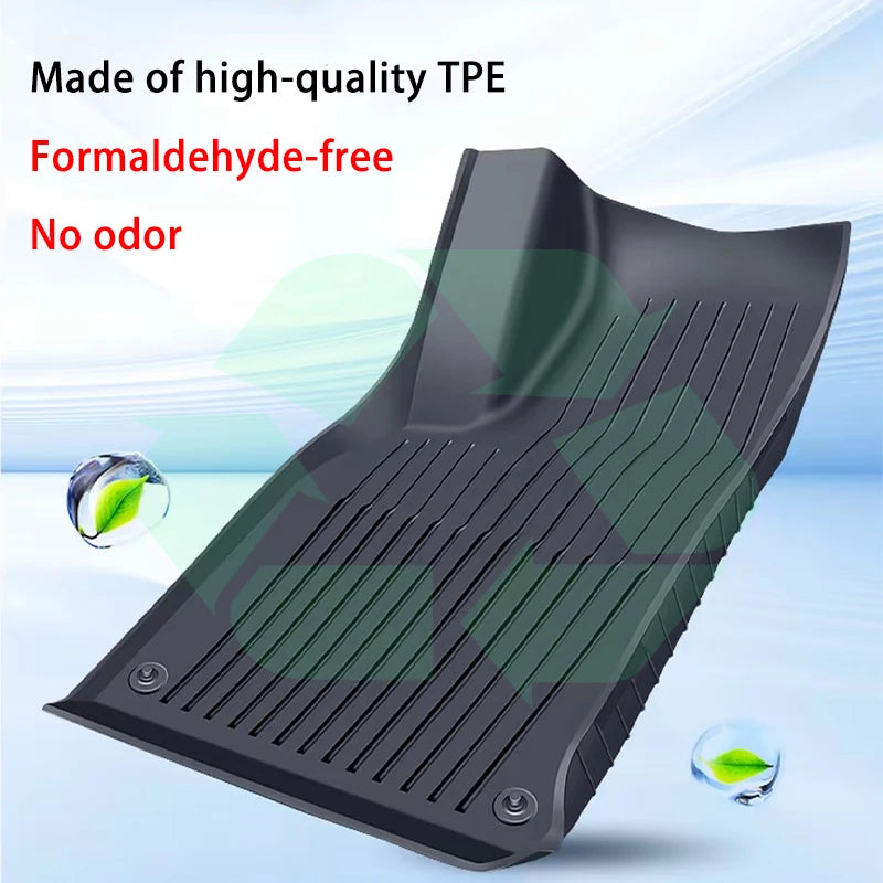 For Tesla New Model YL Launch 2026+ Car Floor Mats Cargo Liner Trunk Mats Backrest Kick Pads Protection Car Interior Accessories