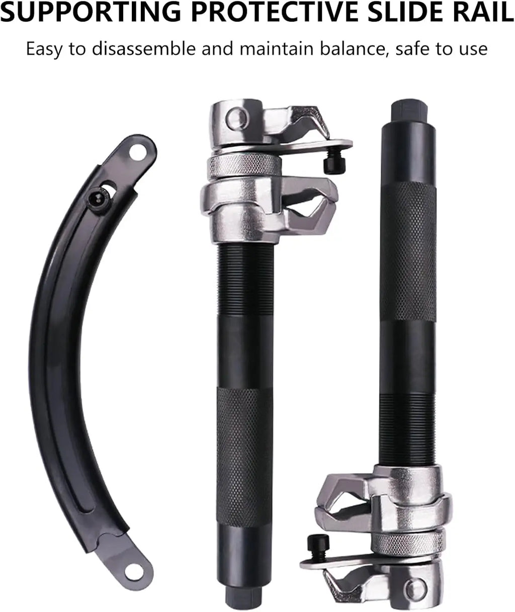 Spring Compressor Tool,Coil Spring Compressor Tool,Spring Compressor,Strut Spring Compressor,with Safety Bracket for Car CM World