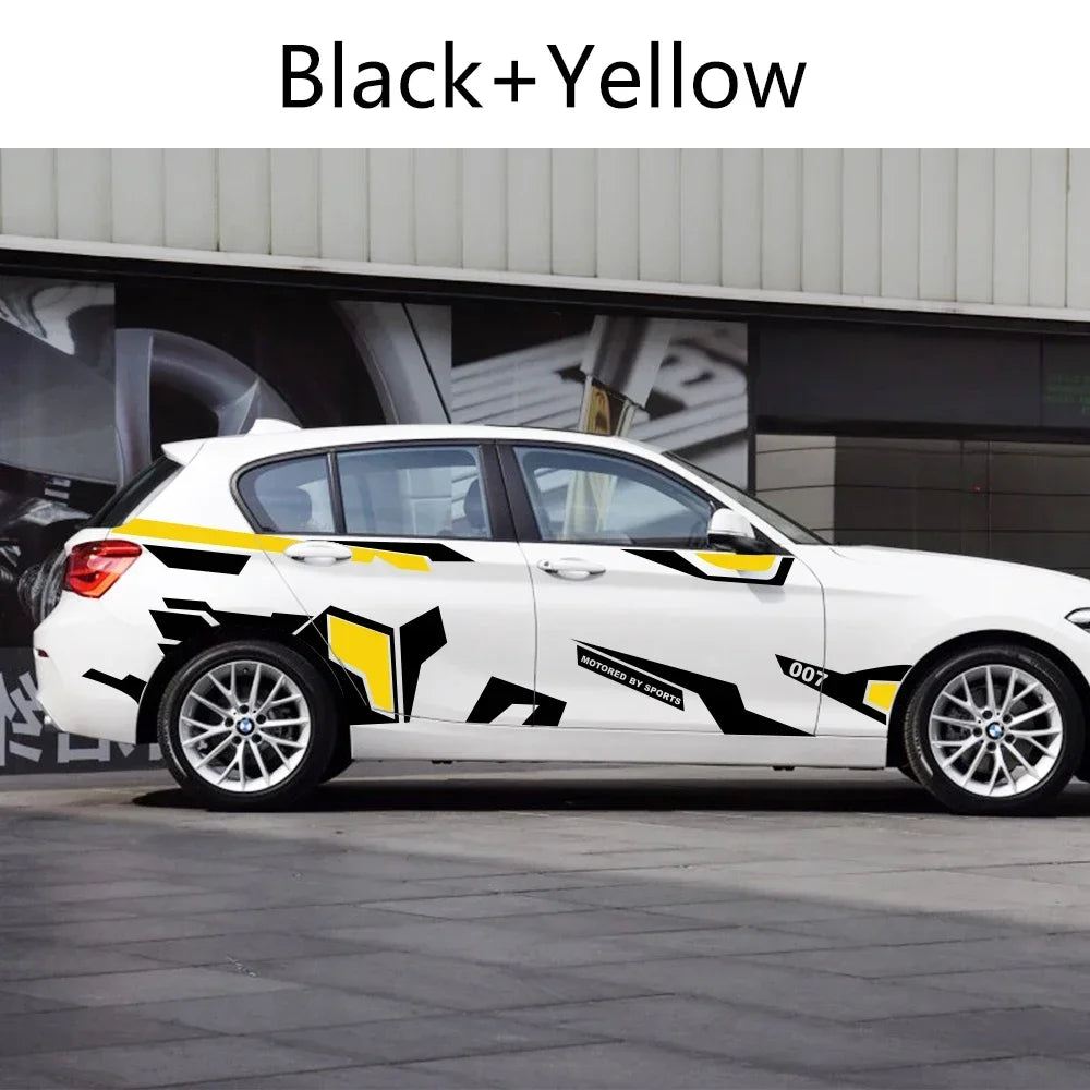 Car Body Stickers for Volkswagen BMW Seat Skoda Subaru Tesla Volvo Suzuki DIY Decor Vinyl Film Decors Tuning Car Accessories