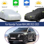 For Hyundai Tucson NX4 LWB 2022-2025 Full Car Covers Outdoor Sun Anti UV Rain Snow Dust Protection Oxford Cloth Accessories CM World