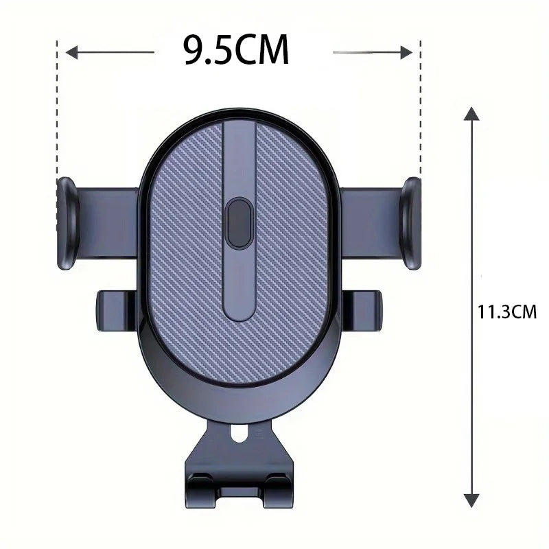 360° Rotating Car Air Vent Phone Holder – Universal Hook Clip Mount with Anti-Slip Grip for iPhone/Samsung/GPS CM World