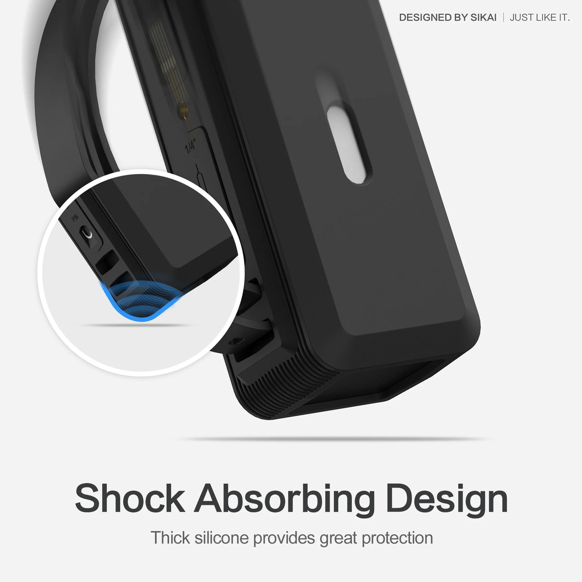 Silicone Case for Anker 737 Power Bank 140W 24000mAh PowerCore Charger TF/SIM card PIN storage Carrying Travel Case Storage Bag