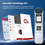 THINKCAR VENU iPro TPMS 315MHz 433MHz Car Tire Pressure Diagnosis Tool Universal Sensor Activation Programming Learning