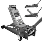 3T Dual Pumps Hydraulic Lift with Big Wheels Adjustable Off Road Jack Rust Proof For Small Cars & Trucks CM World