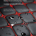 New Universal Car Seat Cover Back Cushion Pu Leather Minimalism Protective Seat Cushion Wear-resistant Car Interior Accessories Car Mobile World