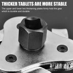 Adjustable 3 Jaw Oil Filter Wrench Universal Triangle Remover Auto Motorcycle Remover  Interface Wrench Tool for Audi Bwm Benz Car Mobile World