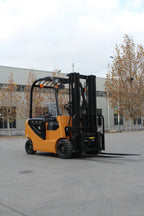 Customized Small Electric Forklift 1000kg 1500kg Portable Battery Powered Fork Lift Truck for Workshop Pallet Stack CM World